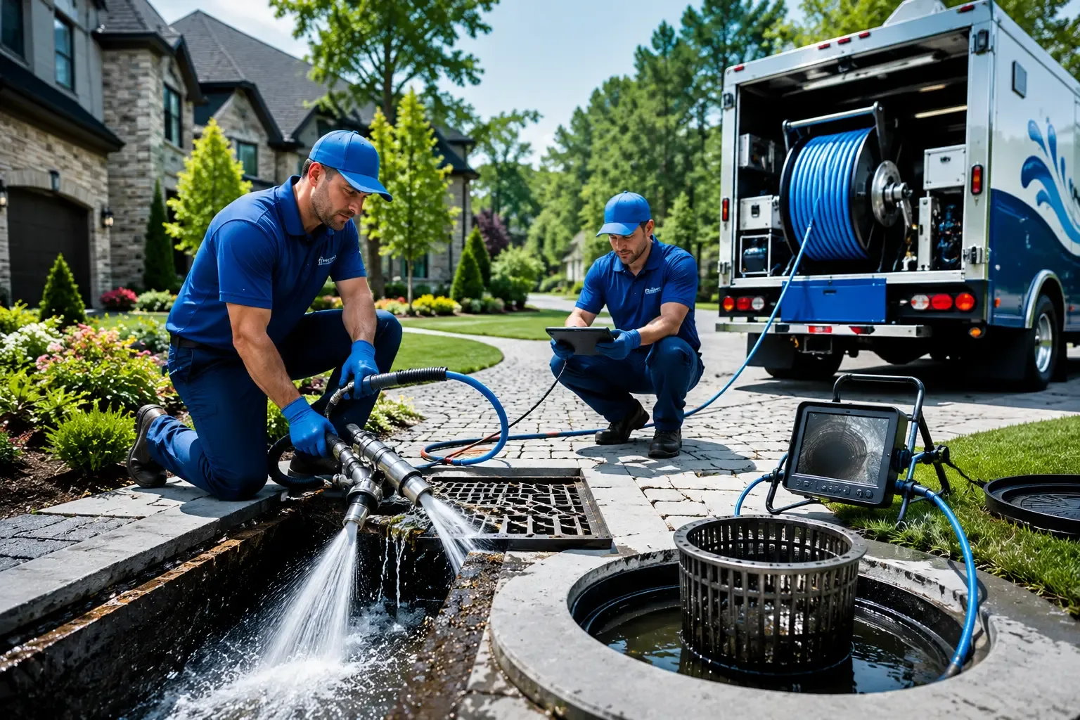 Local outdoor drain cleaning professionals in Bradford, OH