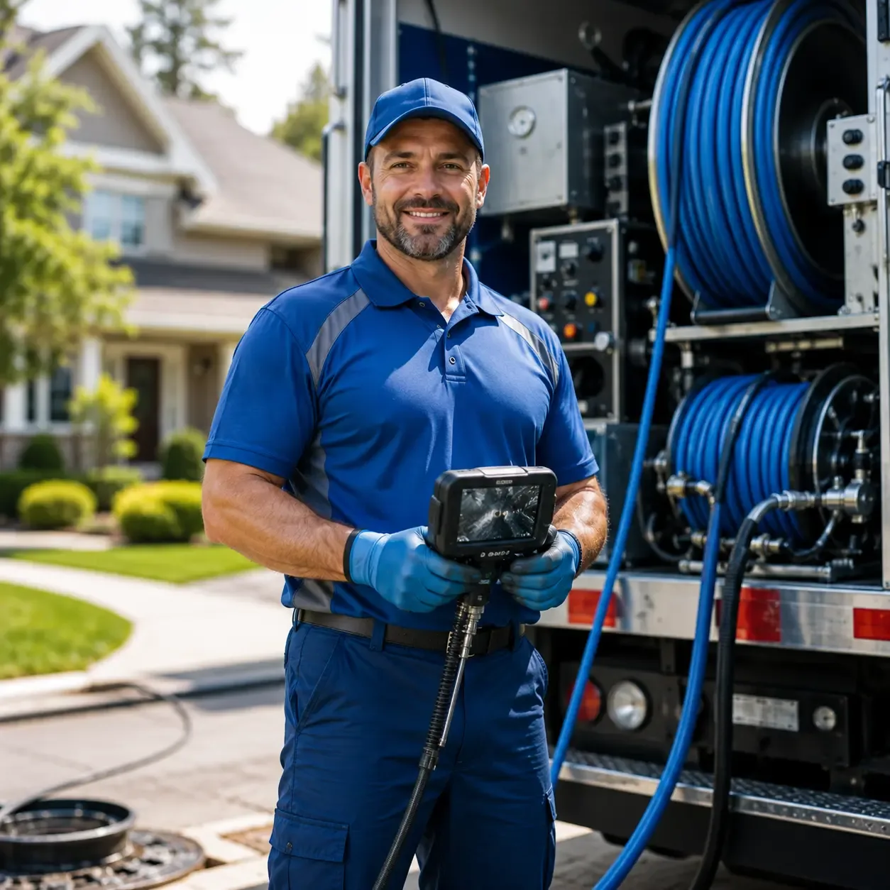 Local outdoor drain cleaning specialists in Bradford, OH